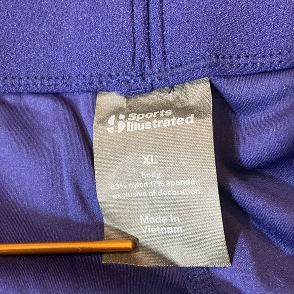 Sport Illustrated Purple Blue Leggings with Pockets Size XL - Picture 9 of 12